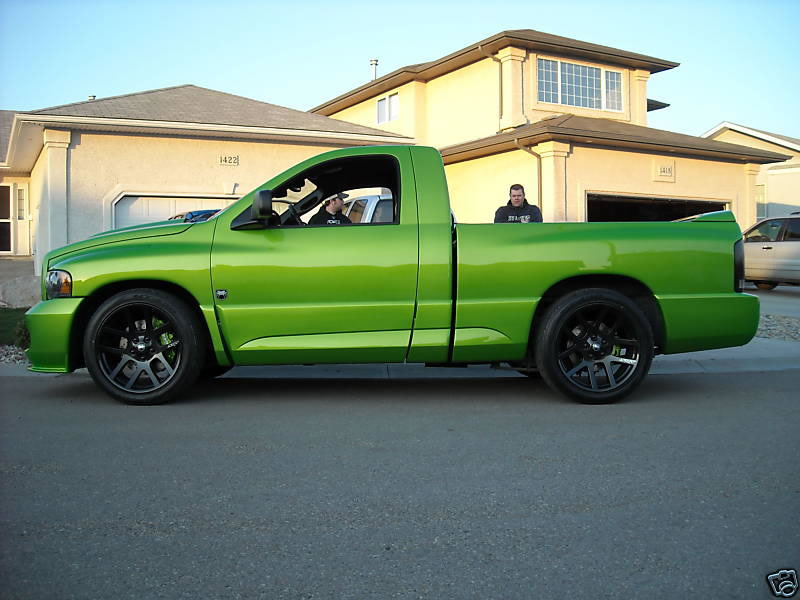 dodge ram srt 10 black. Lime Green Ram SRT-10 - Dodge