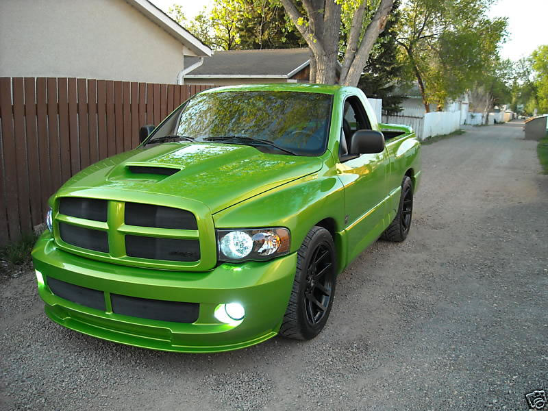 Pic Request Lime Green Ram SRT 10 Dodge Forum.